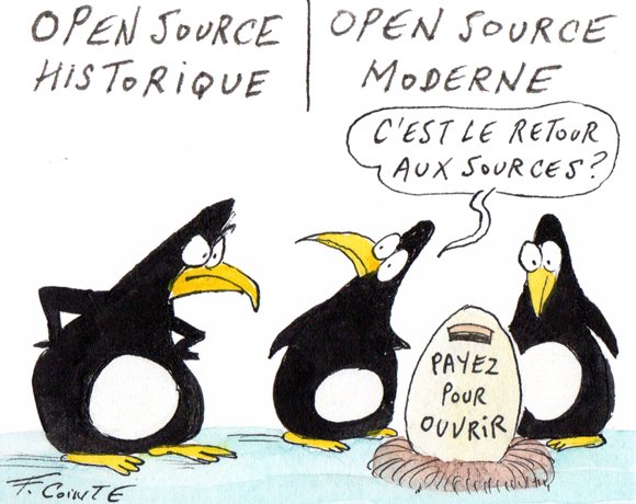 Dessin: L'avenir de l'Open Source après le choc GitHub
